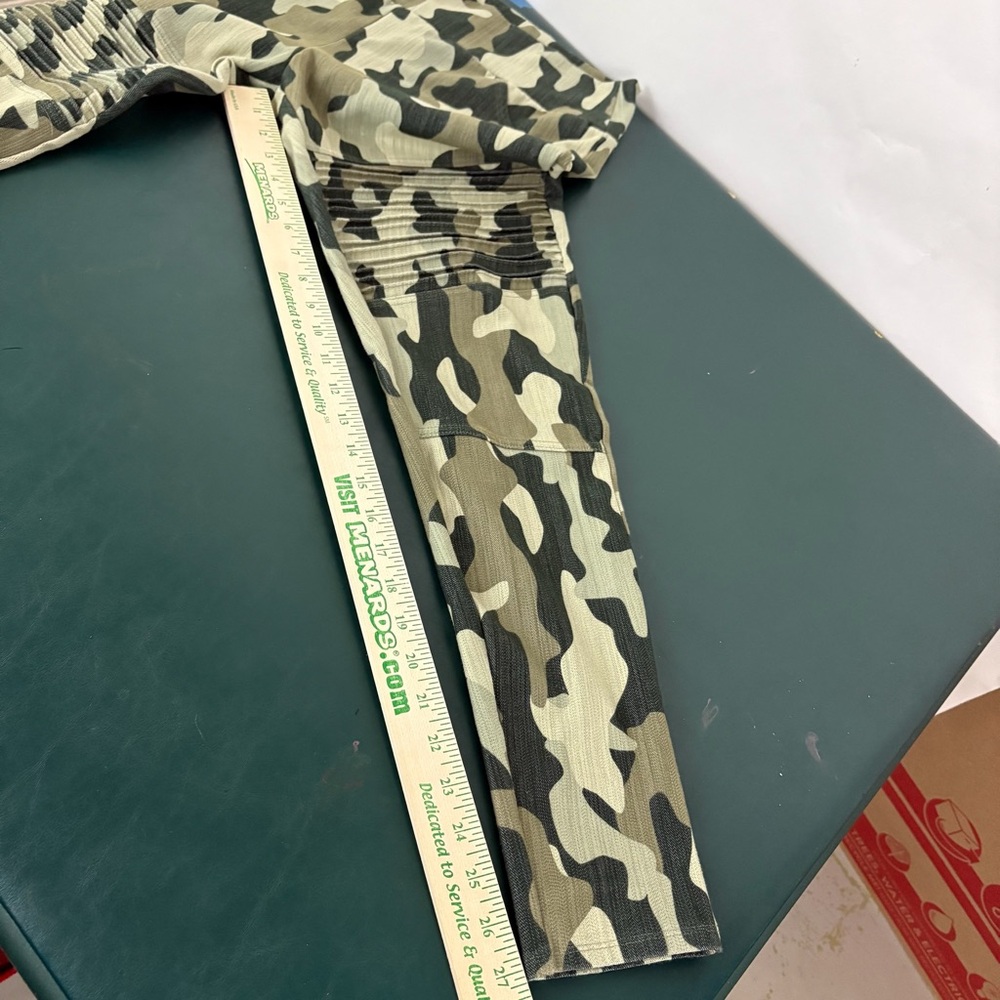 Agnes & Dora jeggings Size XXL Camo Print ribbed cotton polyester pockets (872) - Picture 10 of 14